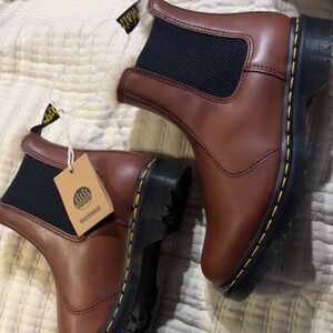 Dr. Marten Faux Fur Chelsea Boot